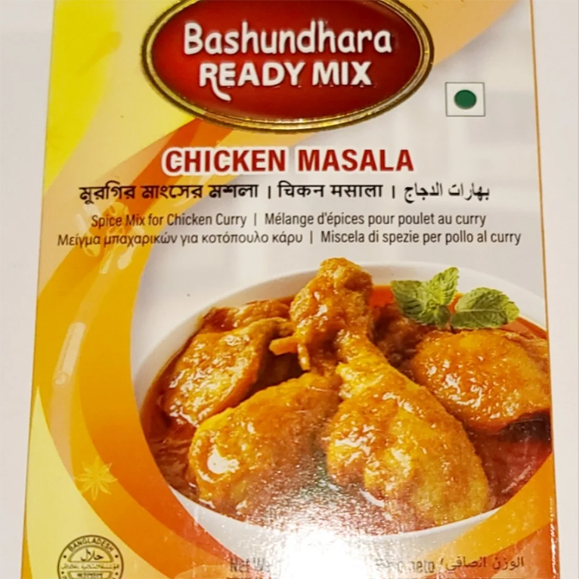 Chicken masala bashundhara ready mix 100g- murgi mosolla- Chicken Masala Basundhara Fertigmischung